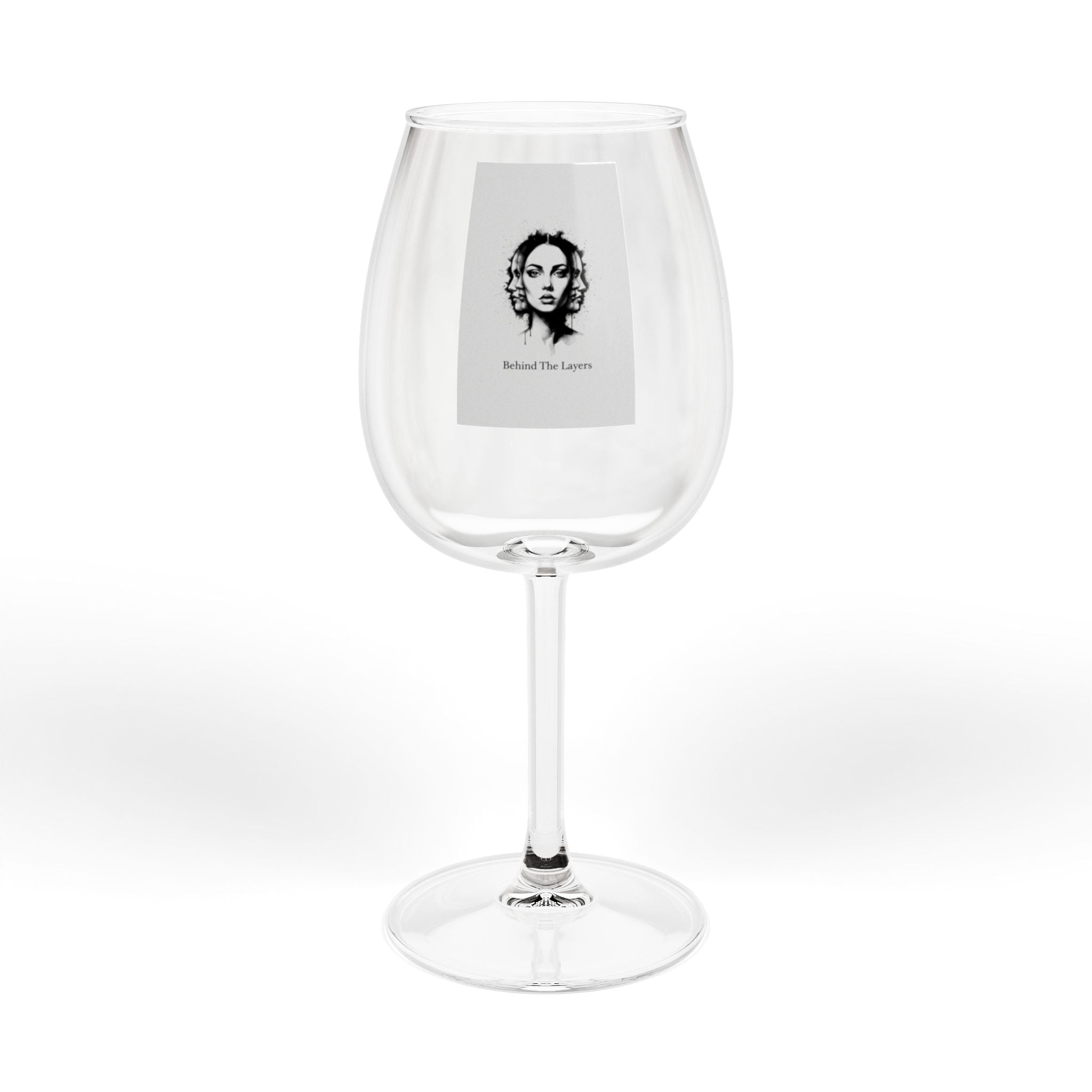 12oz Stemmed Wine Glass — Classic Clear Red & White Glassware