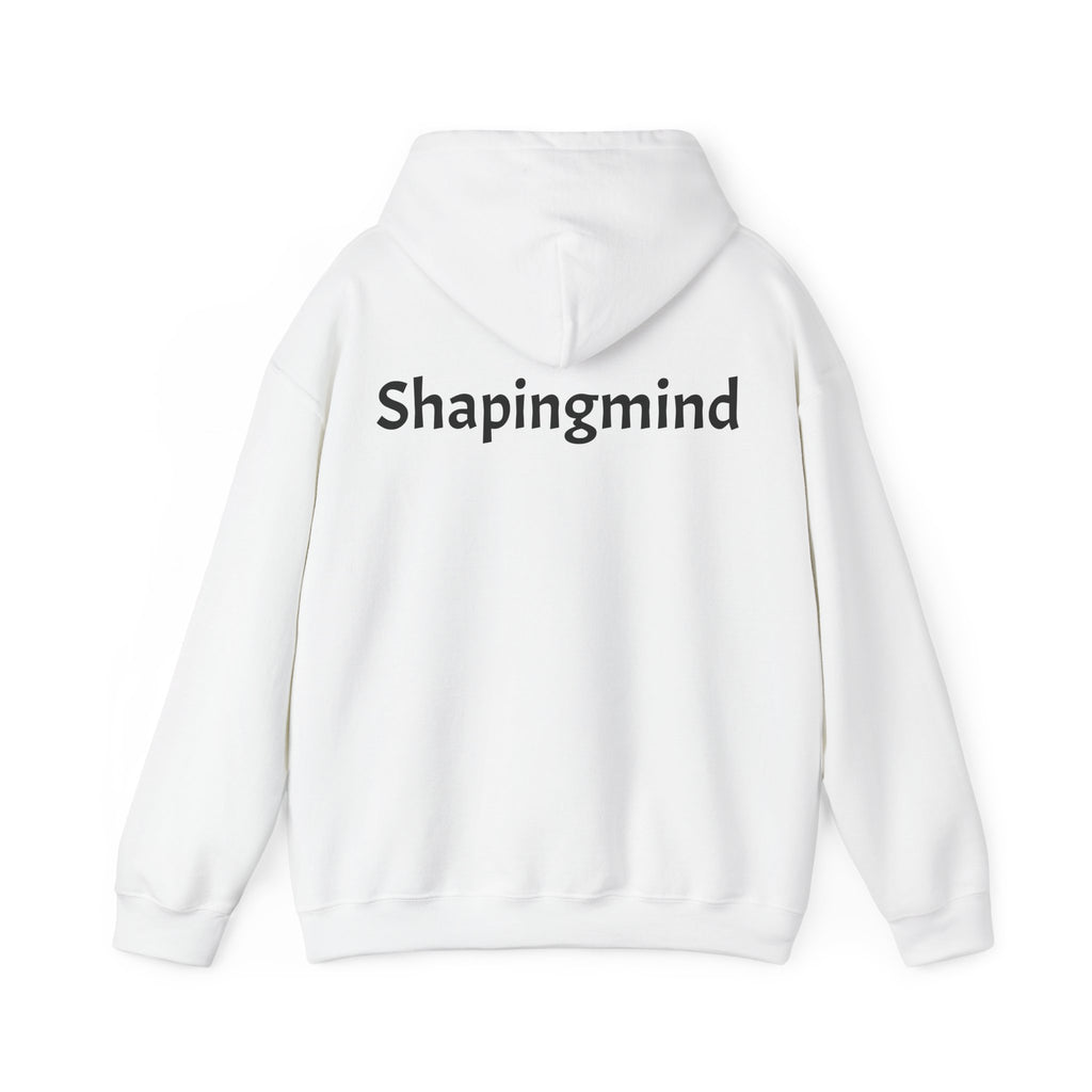 Meditating Wizard Hoodie – "Shapingmind" Spiritual Graphic Sweatshirt