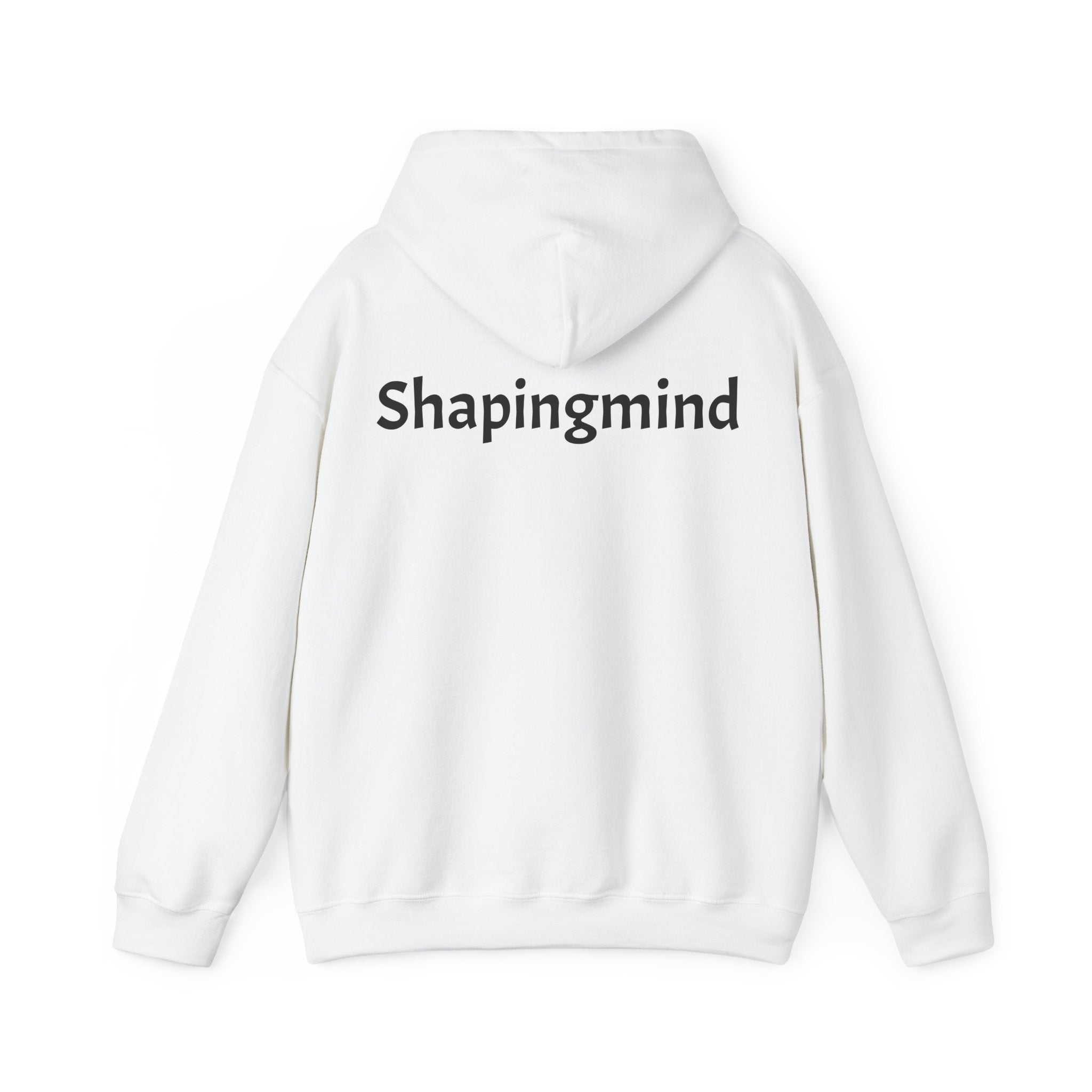 Meditating Wizard Hoodie – "Shapingmind" Spiritual Graphic Sweatshirt