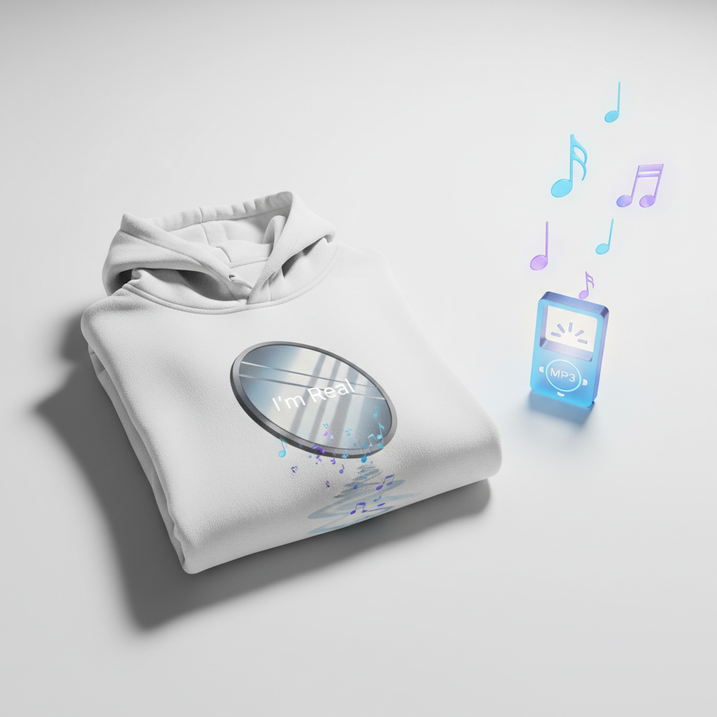 I'm Real Paket - Hoodie och MP3